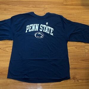 Elite Fan Dark Blue Penn State Long Sleeve Tee